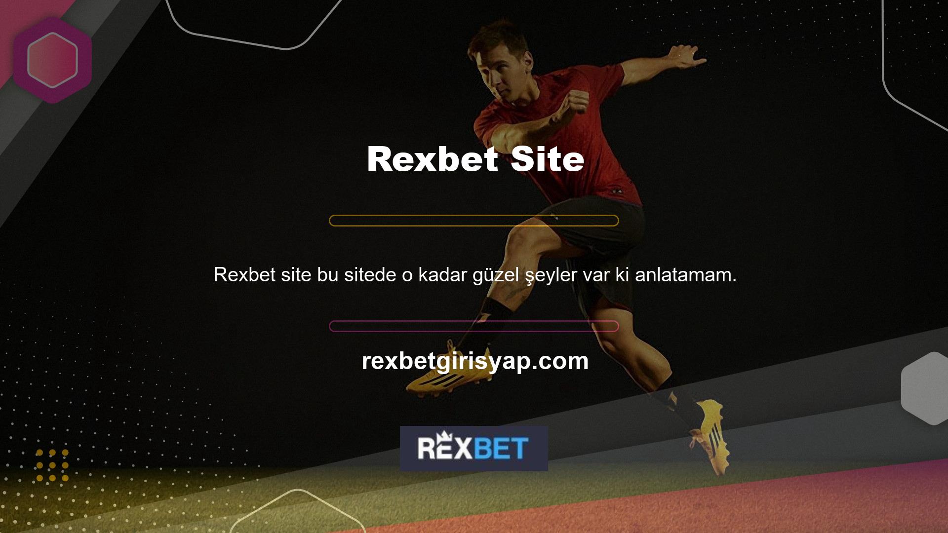 Yeni Rexbet giriş bağlantısını kullanarak bu avantajlardan çevrimiçi olarak da yararlanabilirsiniz
